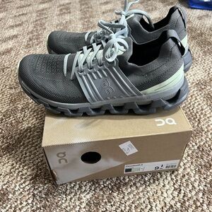 On Cloudswift 3 Womens Rock and Lima Sneakers size 9